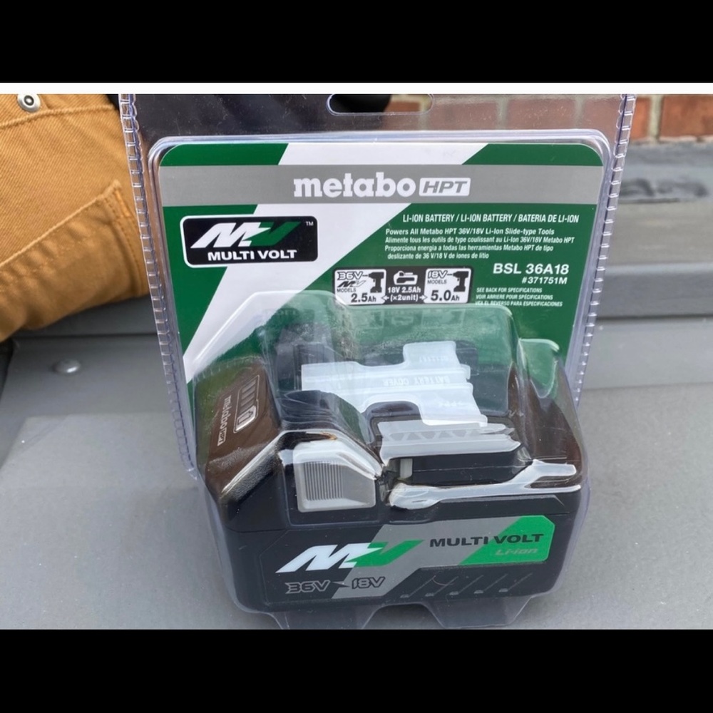 Metabo battery